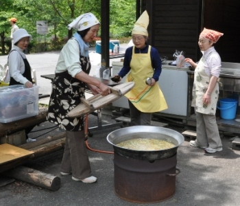 お汁の接待