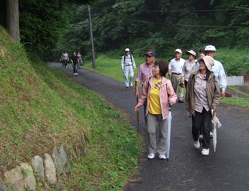 天神の滝へ散策