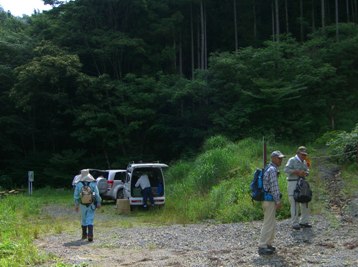 飯ヶ岳登山口