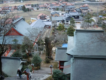 花尾八幡宮からの景色