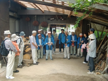 串地区老人作業所「ゆめ工房」の方々